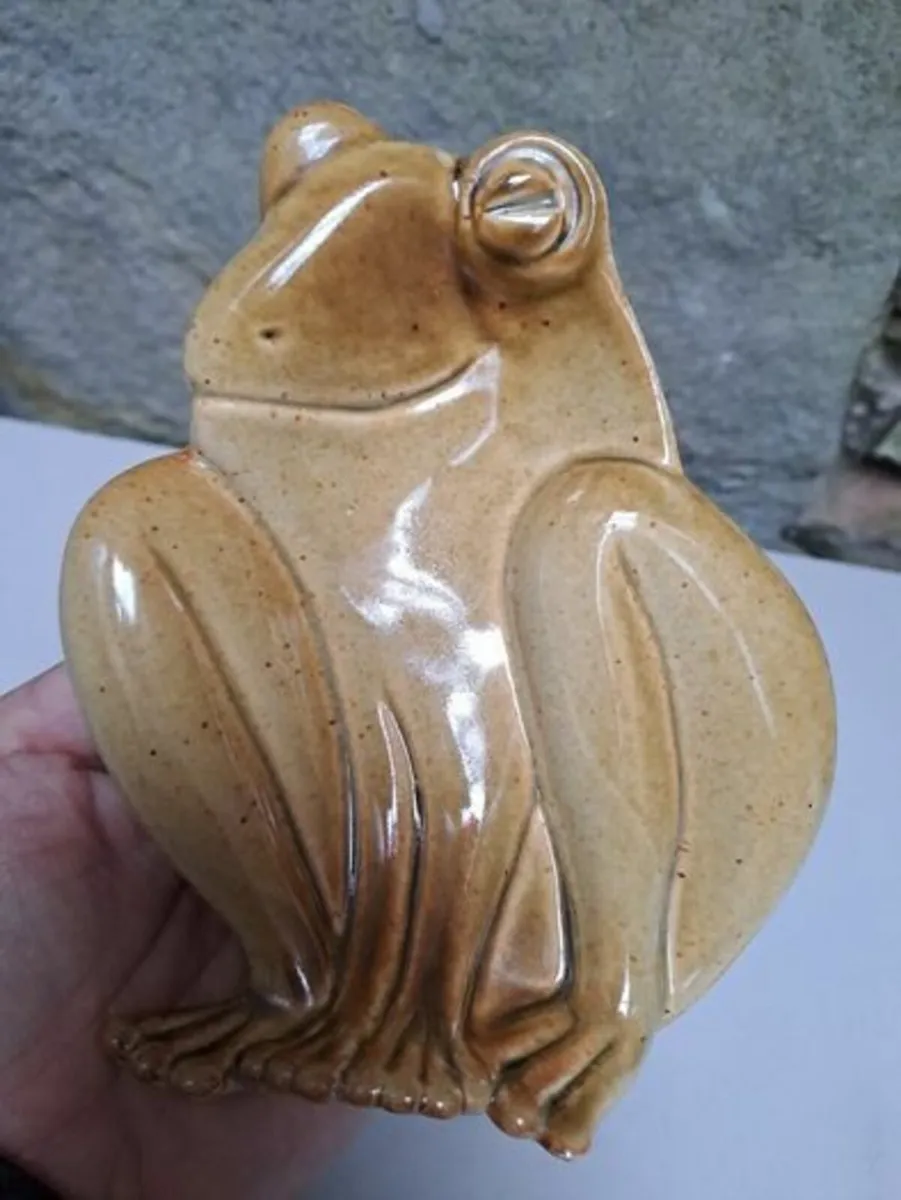 Ceramic frog trinket tray or dish - Image 3
