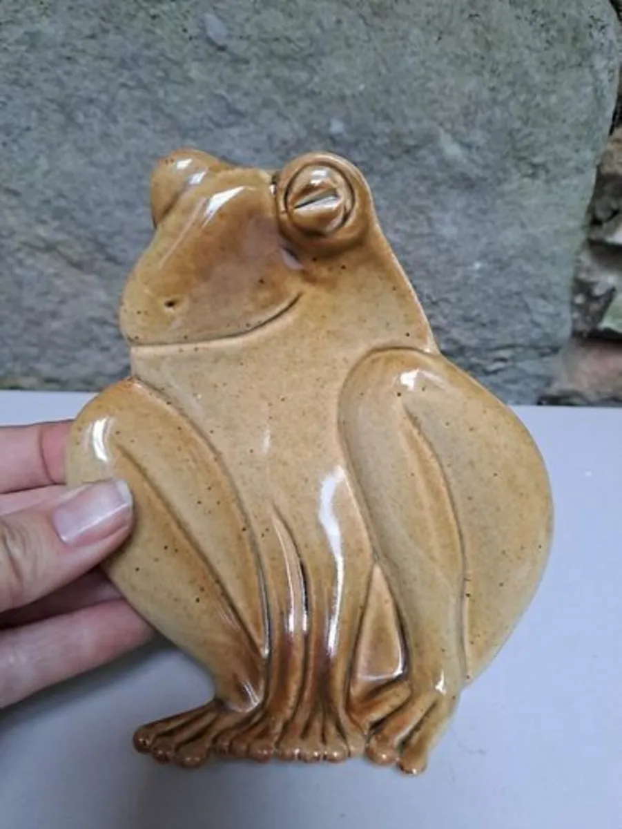 Ceramic frog trinket tray or dish - Image 4