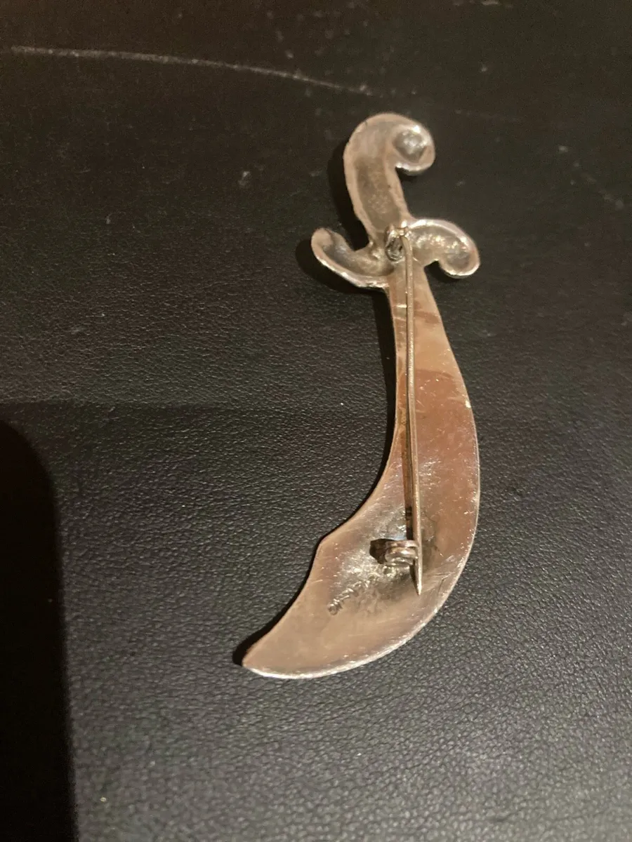 Sterling Silver Saber broach - Image 4