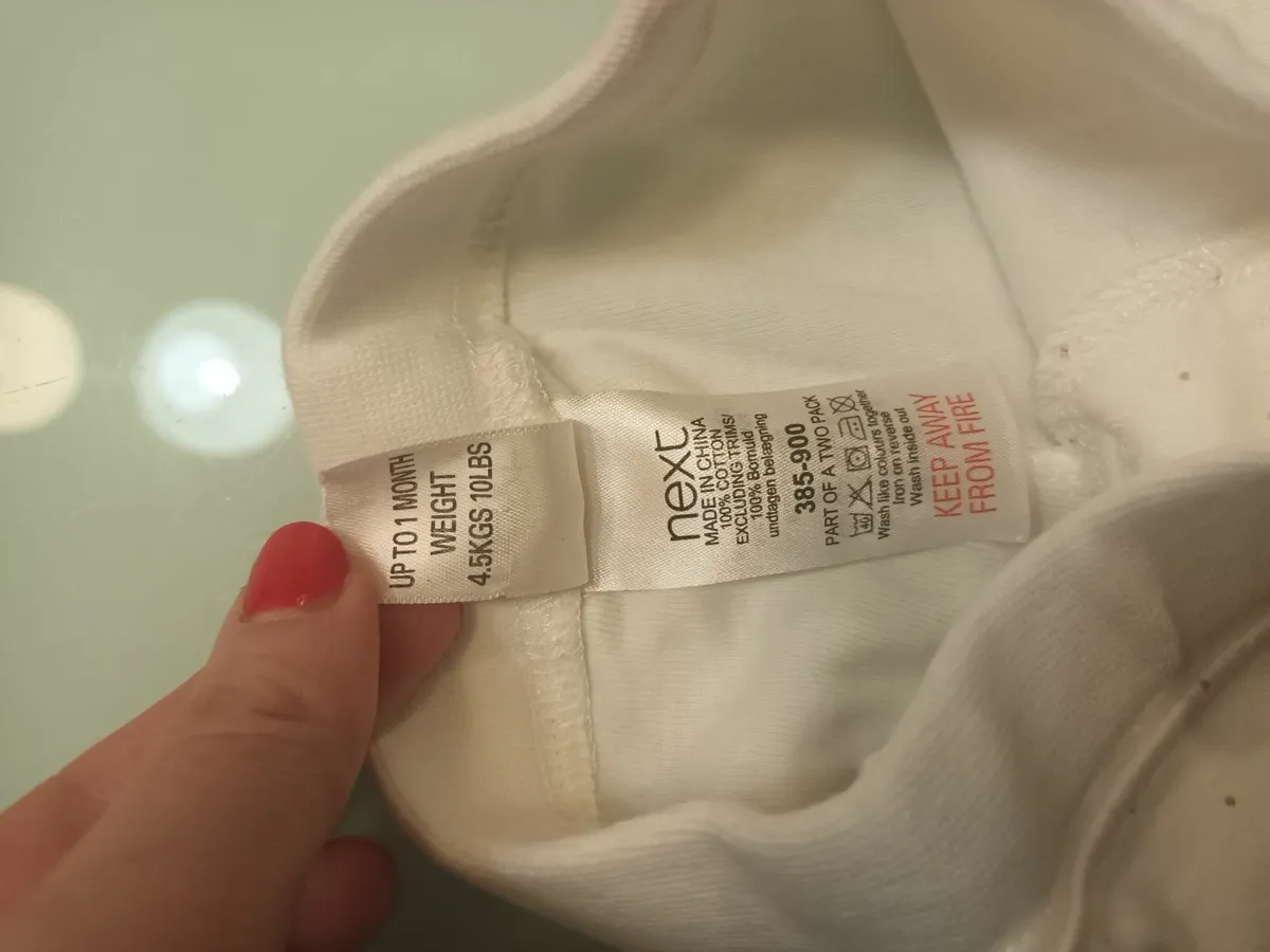 Baby girl clothes 2x Next pants - Image 3