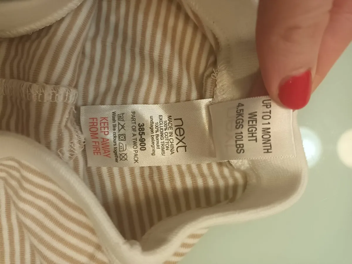 Baby girl clothes 2x Next pants - Image 4