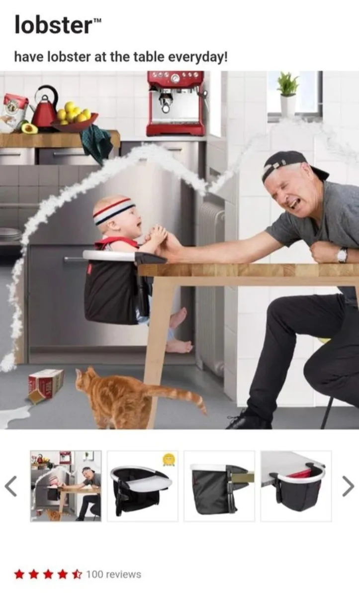 Phil and Ted's Lobster Highchair - Image 1