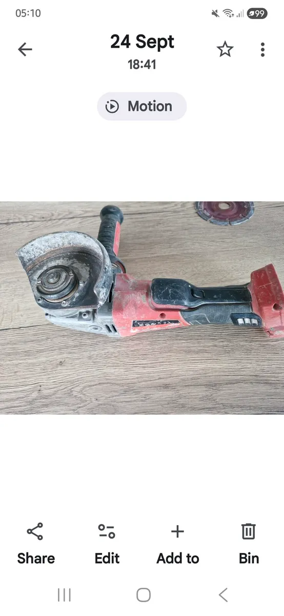 Milwaukee m18 mini grinder - Image 1