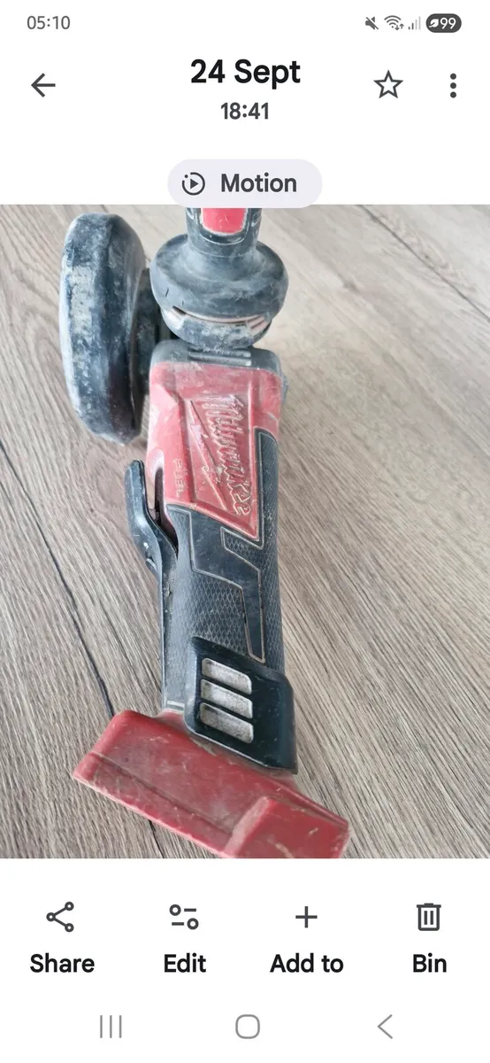 Milwaukee m18 mini grinder - Image 2