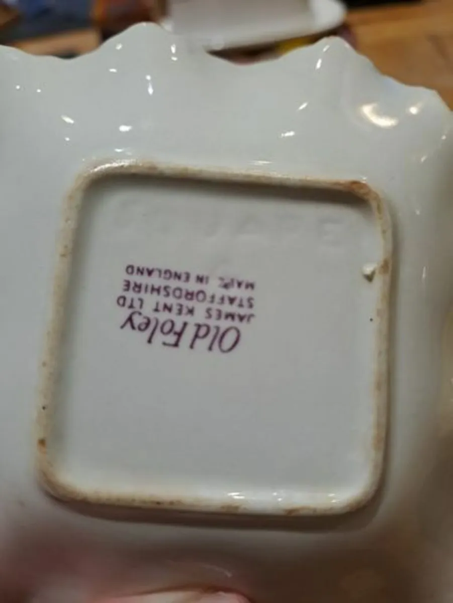 Vintage Old Foley trinket dish James Kent - Image 4