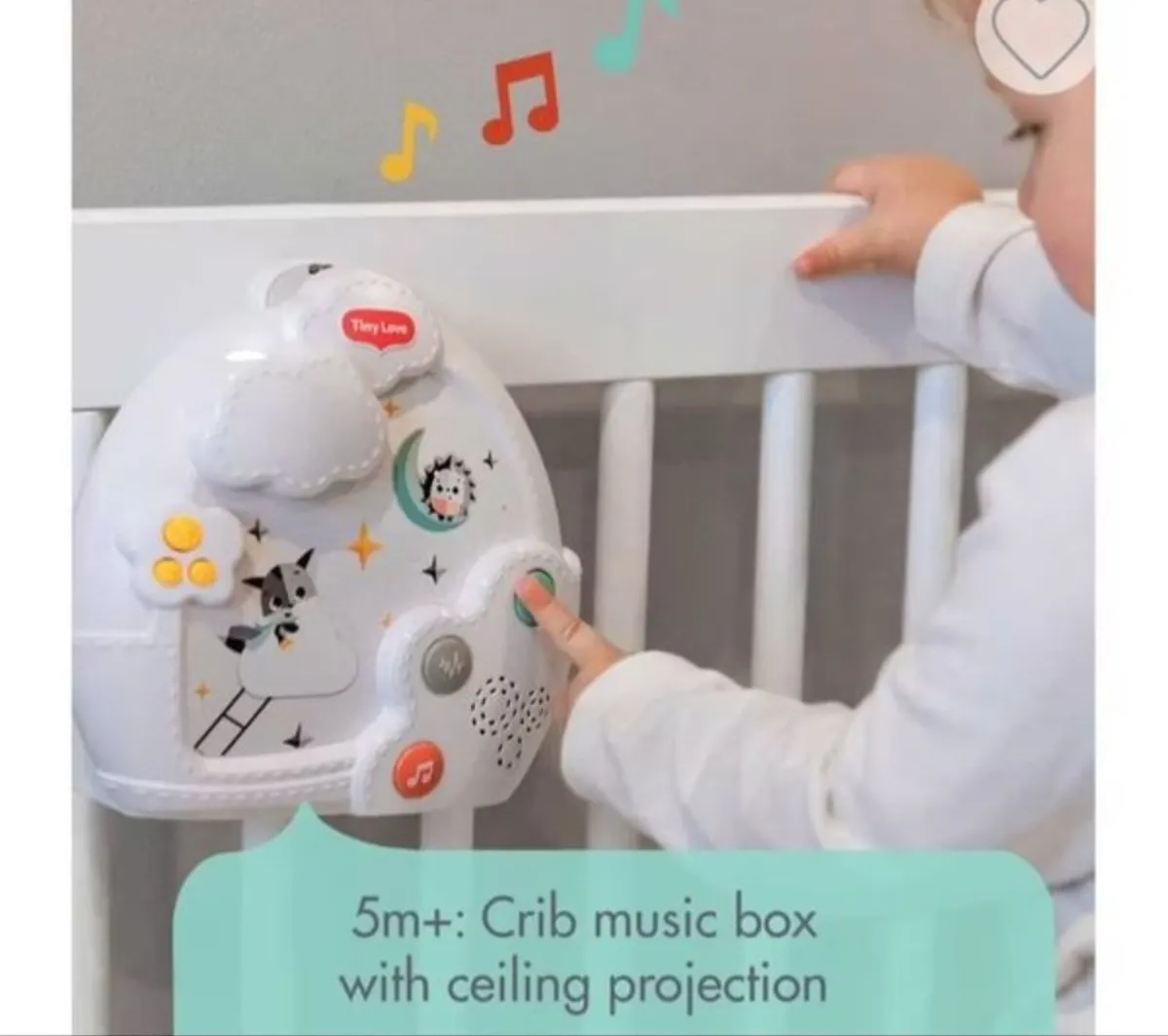 Tiny Love Magical Night 3in1 Mobile Cot Projector - Image 3