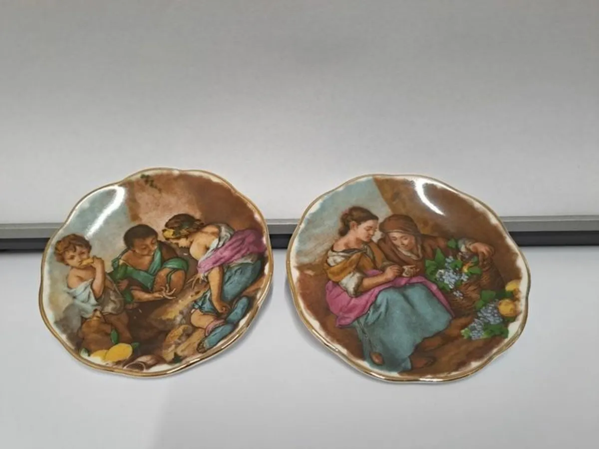 Vintage mini trinket plates - Image 3