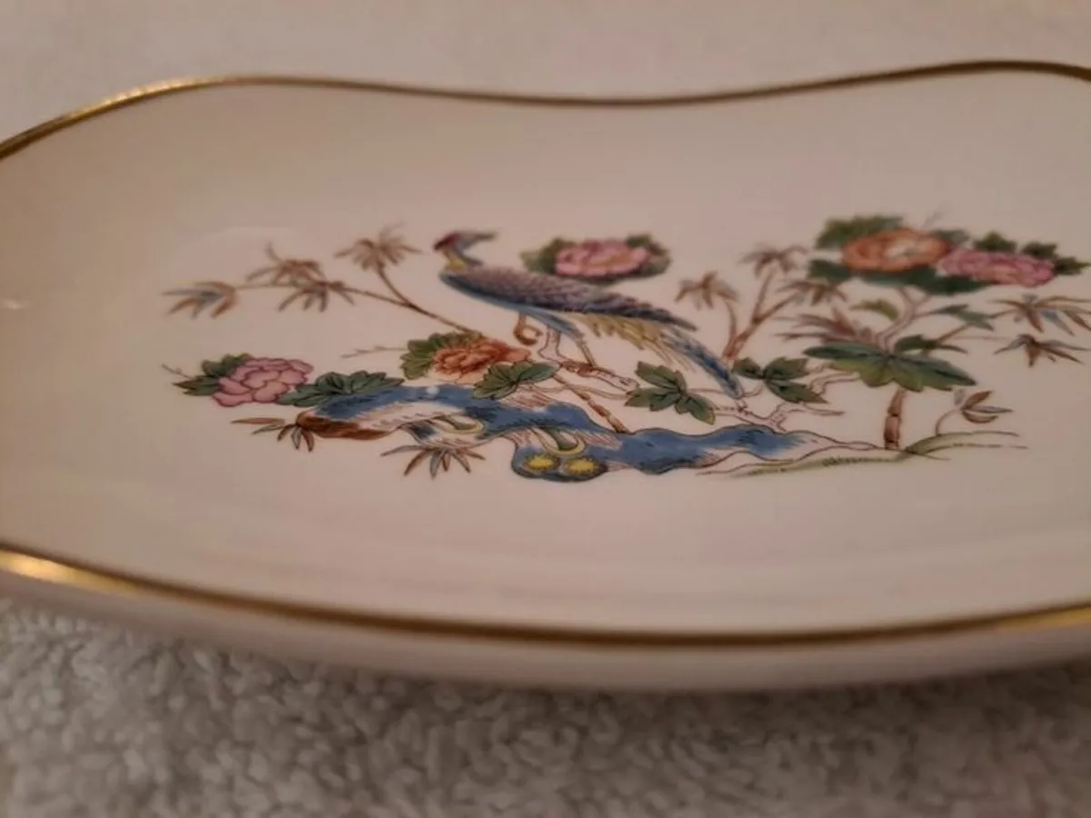 Vintage Wedgwood Kutani Crane - Image 2