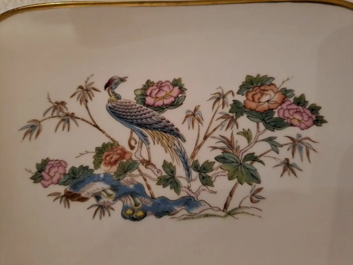 Vintage Wedgwood Kutani Crane - Image 3