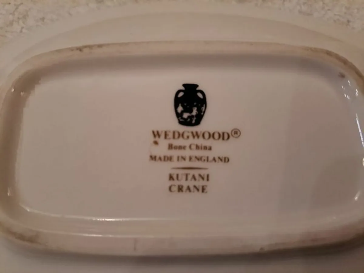 Vintage Wedgwood Kutani Crane - Image 4
