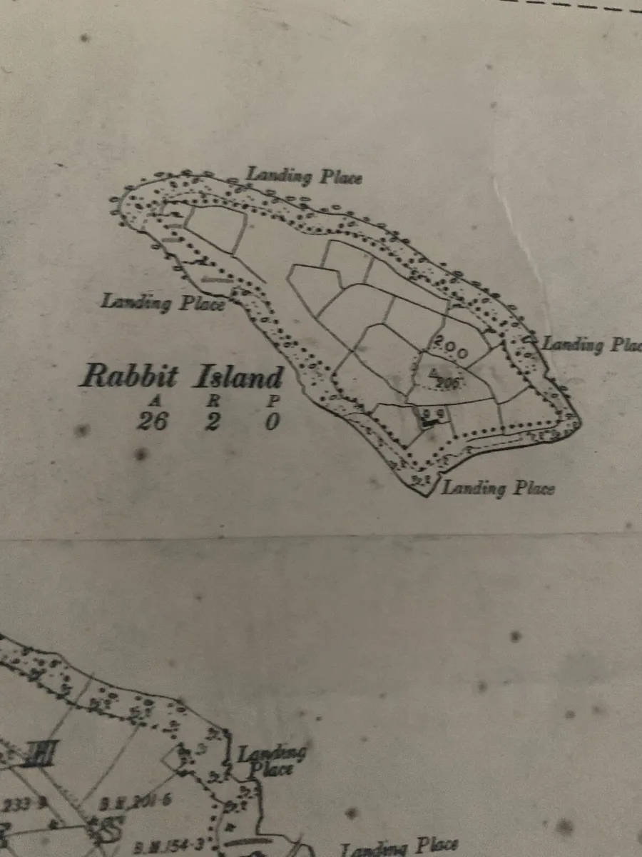 Very Old  Map of Fermanagh Area - Image 2