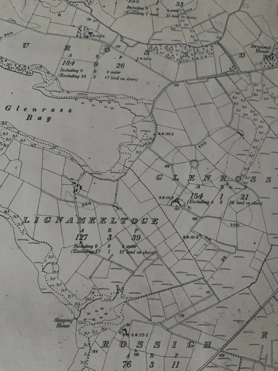Very Old  Map of Fermanagh Area - Image 3