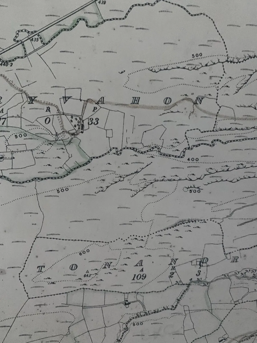 Very Old  Map of Fermanagh Area - Image 4