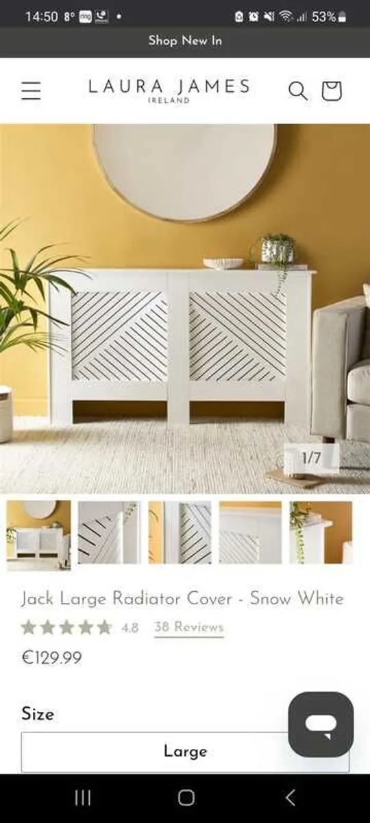 Brand New Large Rad Cover (Laura James) - Image 4