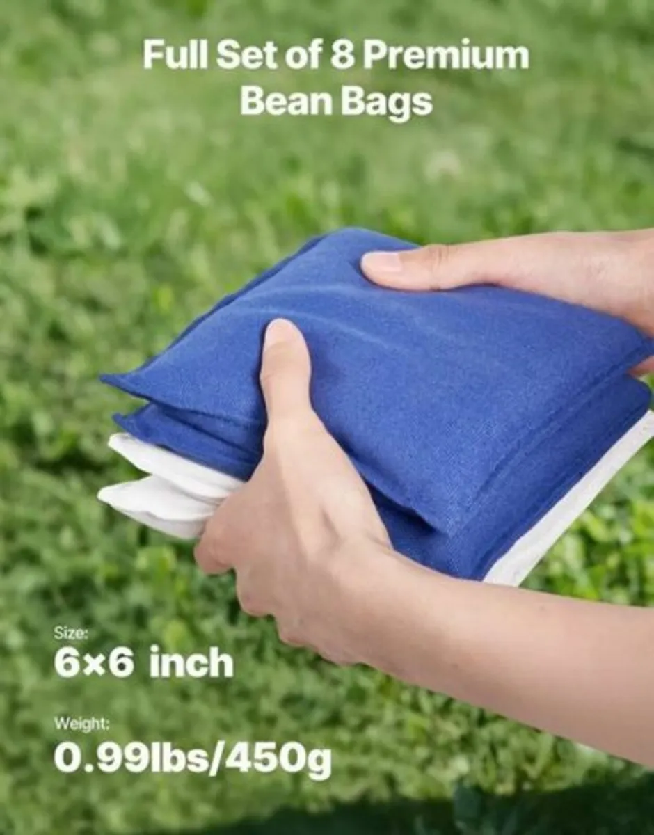 Cornhole Toss Game Set 3x2 ft Portable All-Weather - Image 3