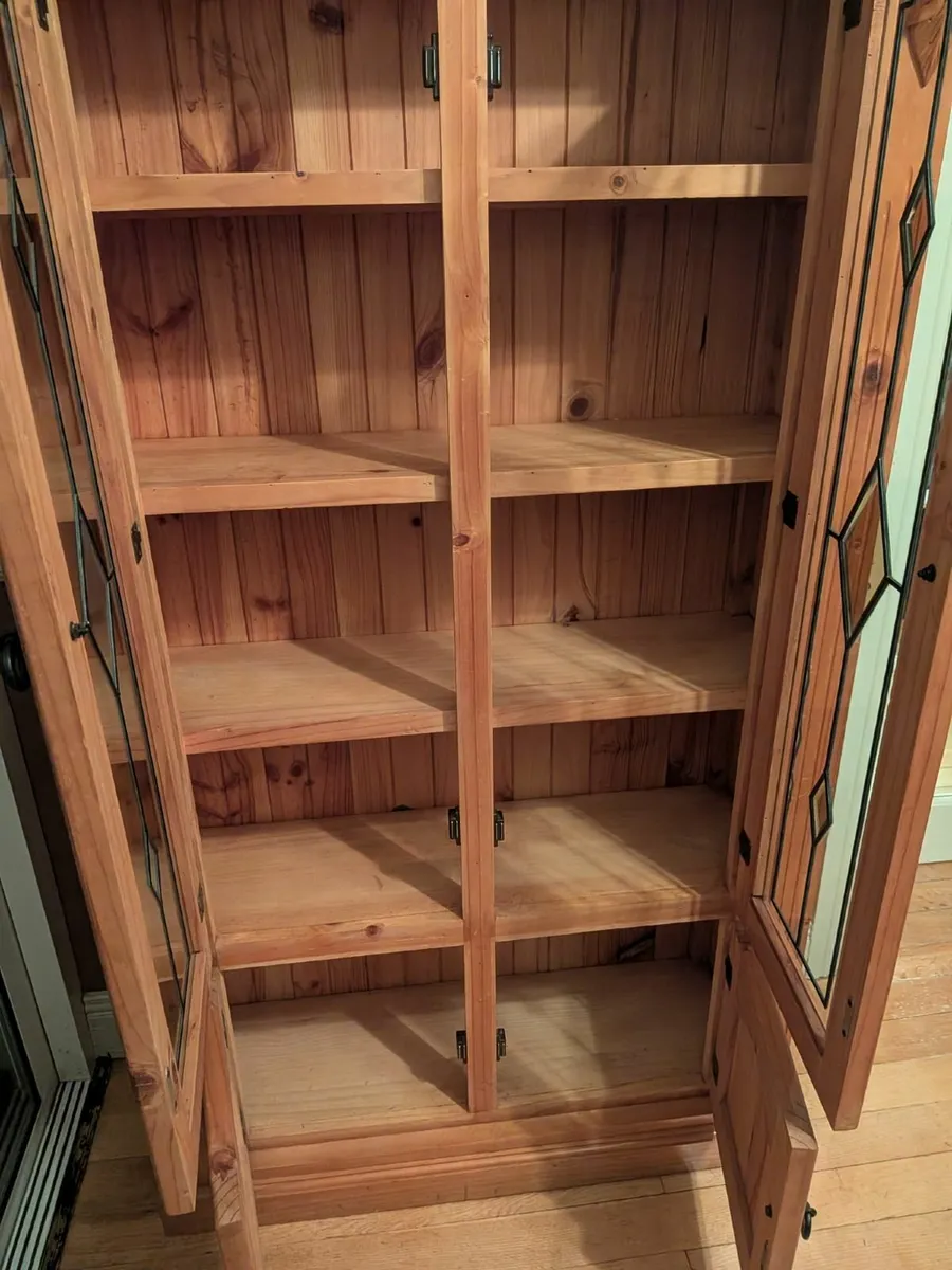 Solid Wood Display Cabinet - Image 4