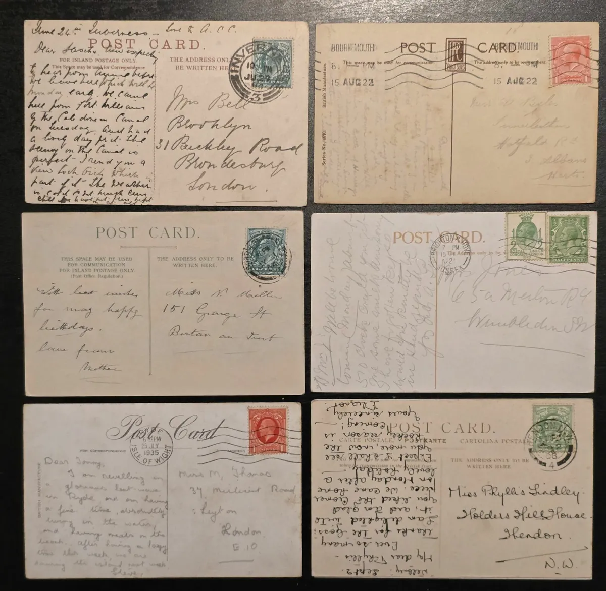 450 Vintage Postcards - Image 3