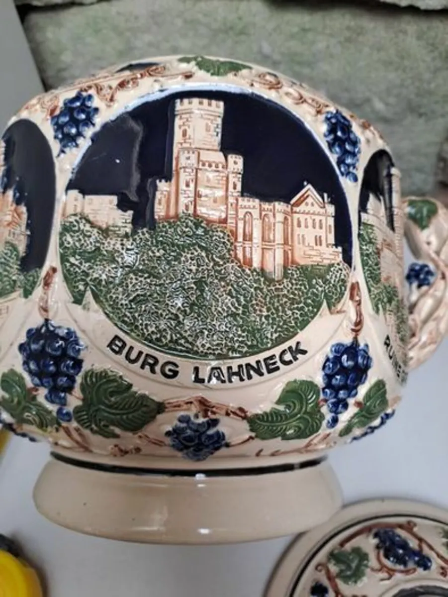 Gerz German tureen and mugs - Image 3