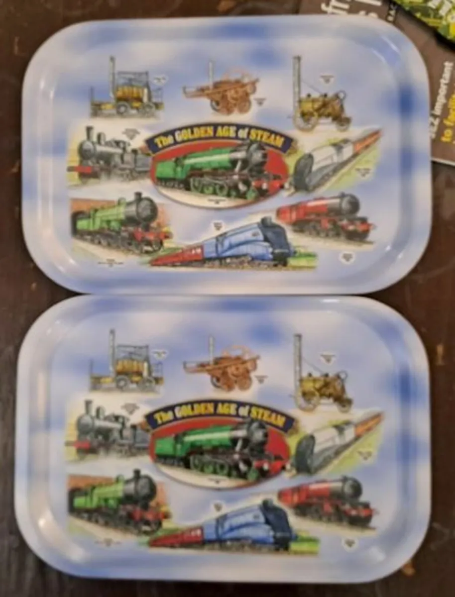 Golden Age of Steam trays - Image 1