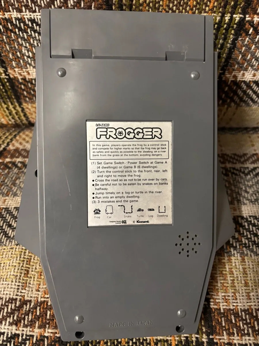 Vintage 1980’s Konami Frogger Video Game - Image 4