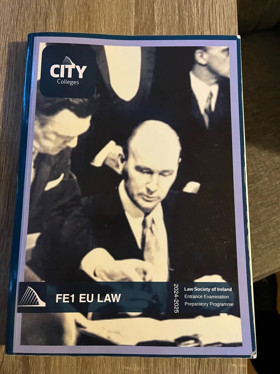 FE1 EU Law Manual - Image 1