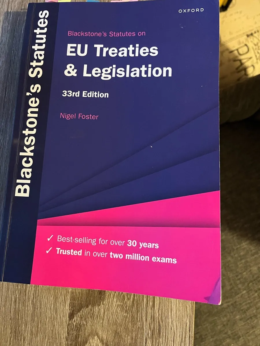 FE1 EU Law Manual - Image 2