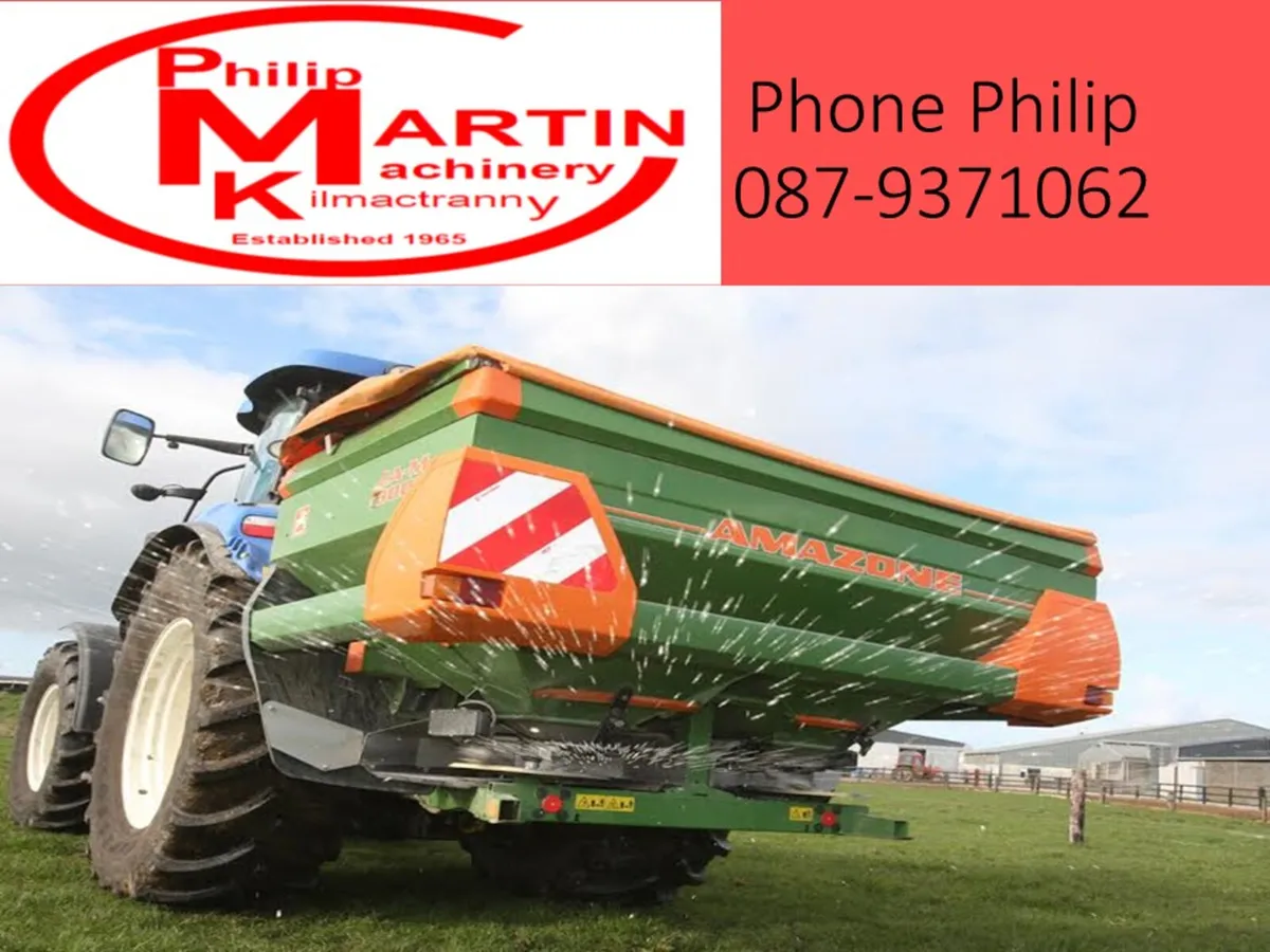 Amazone Fertiliser Spreader - Image 1