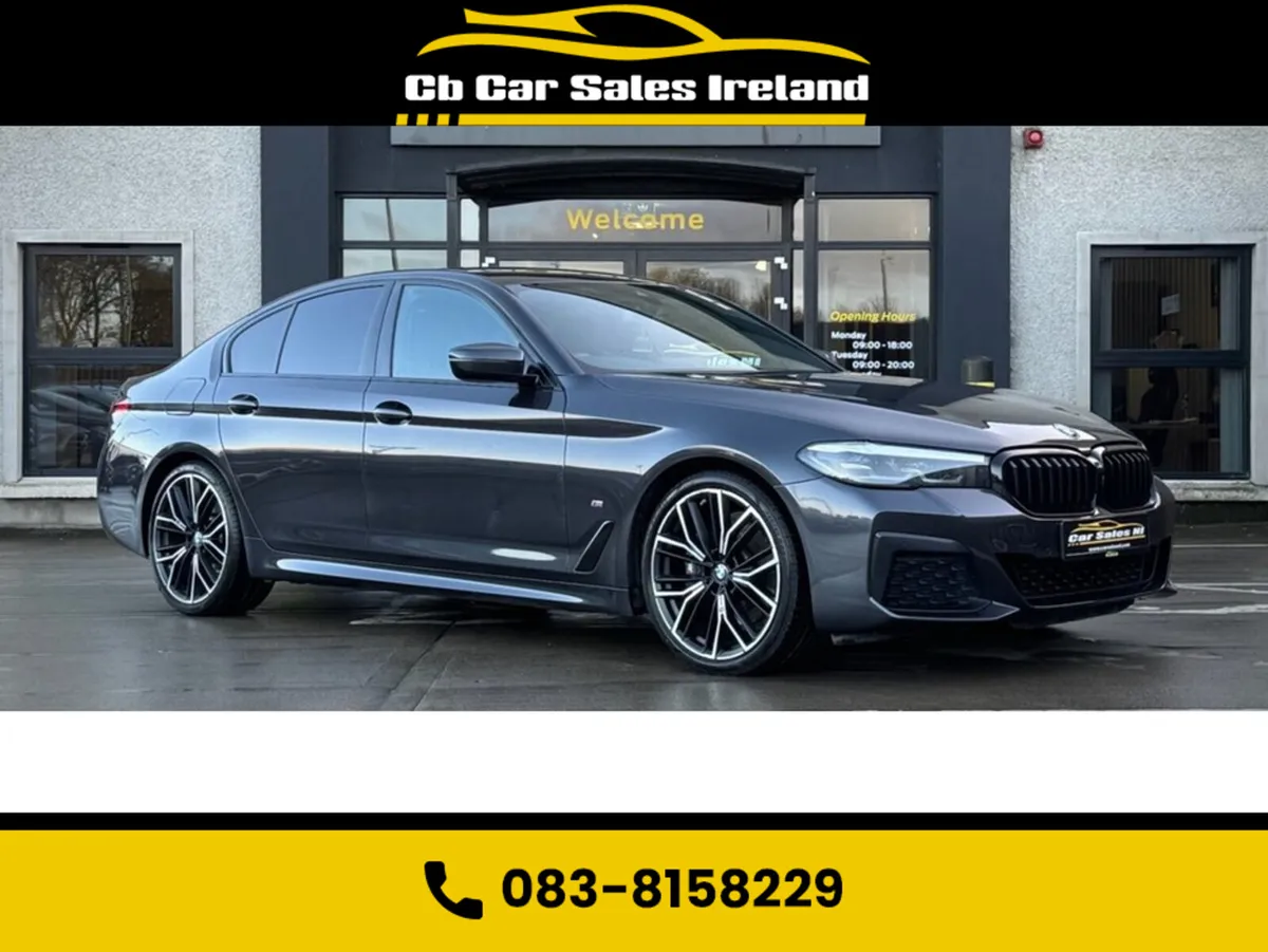 BMW 5-Series 2.0 520d MHT M Sport Saloon 4dr Diese - Image 1