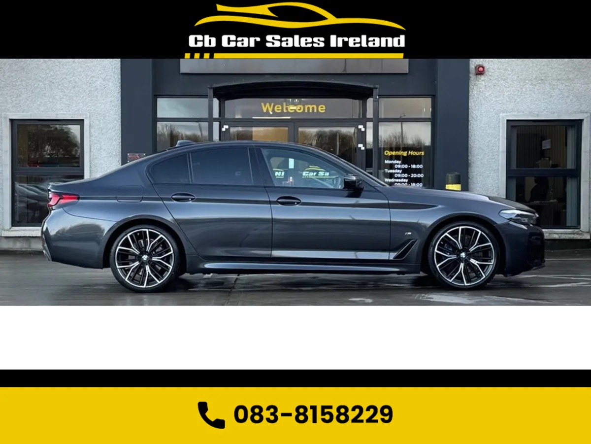 BMW 5-Series 2.0 520d MHT M Sport Saloon 4dr Diese - Image 3