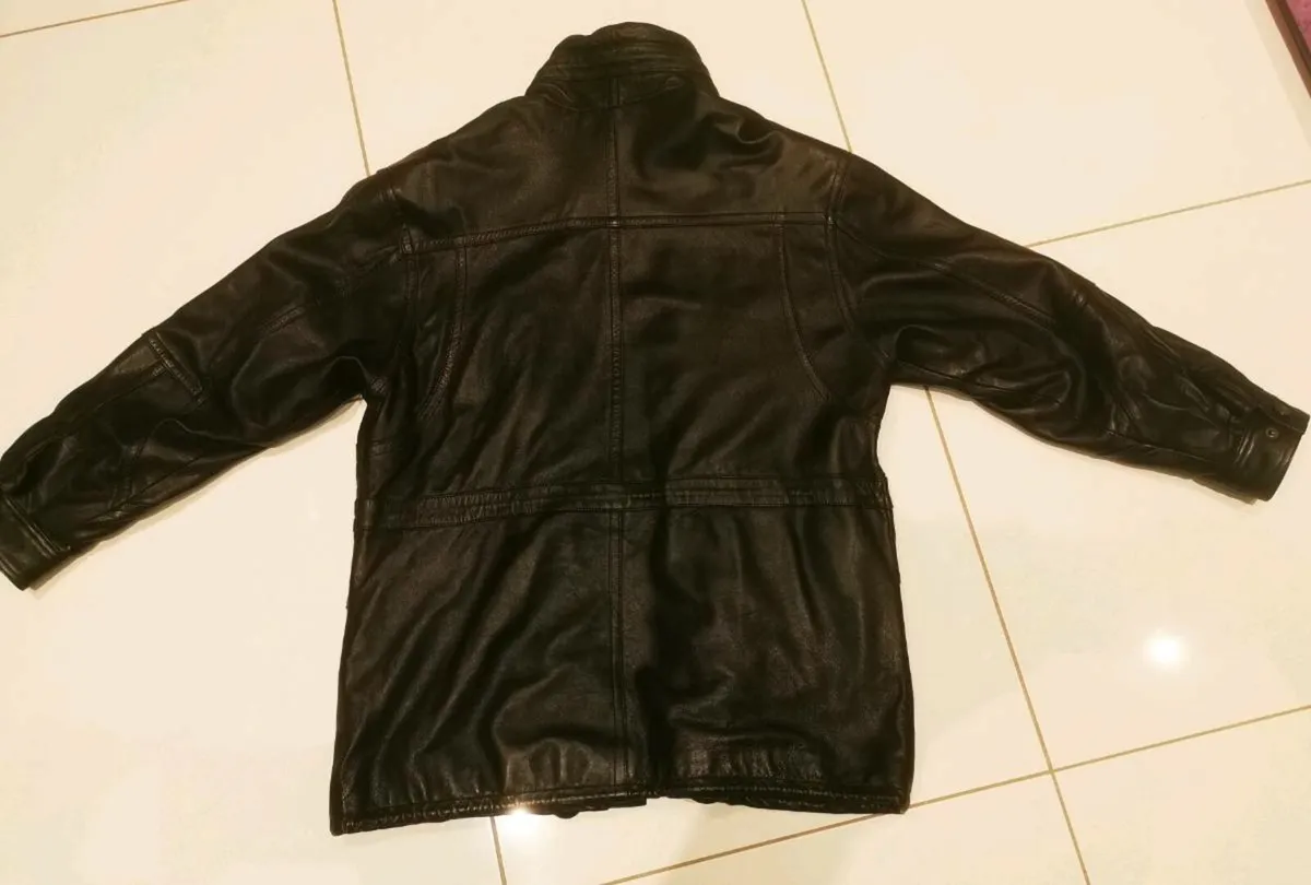 Men's leather jacket - Image 2