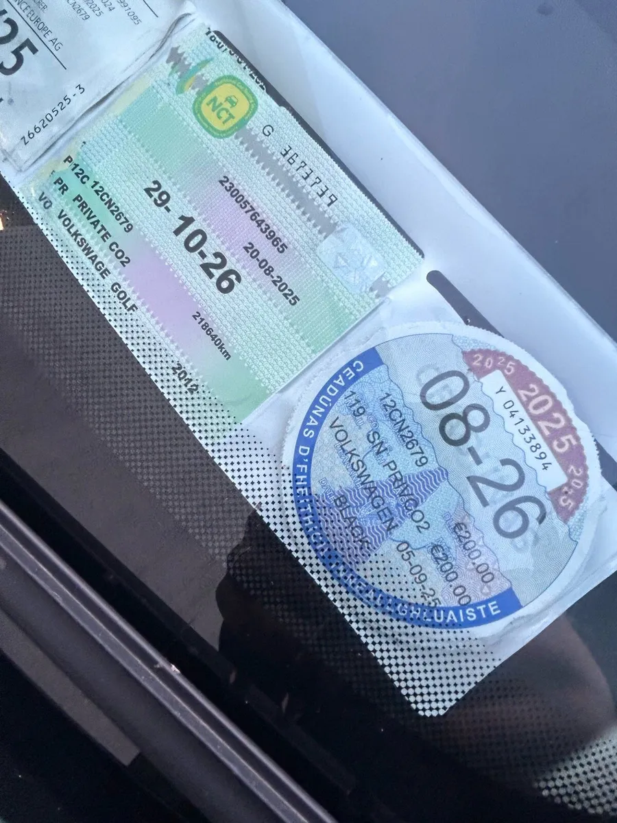 Vw golf nct and tax - Image 1