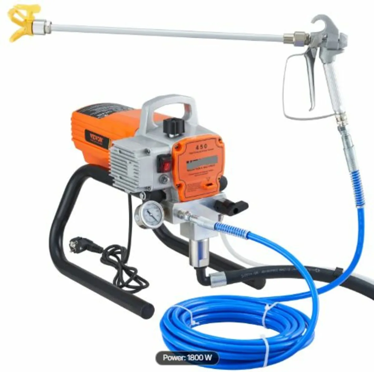 Pro Airless Wall Paint Sprayer, 1800W Electric - Image 1