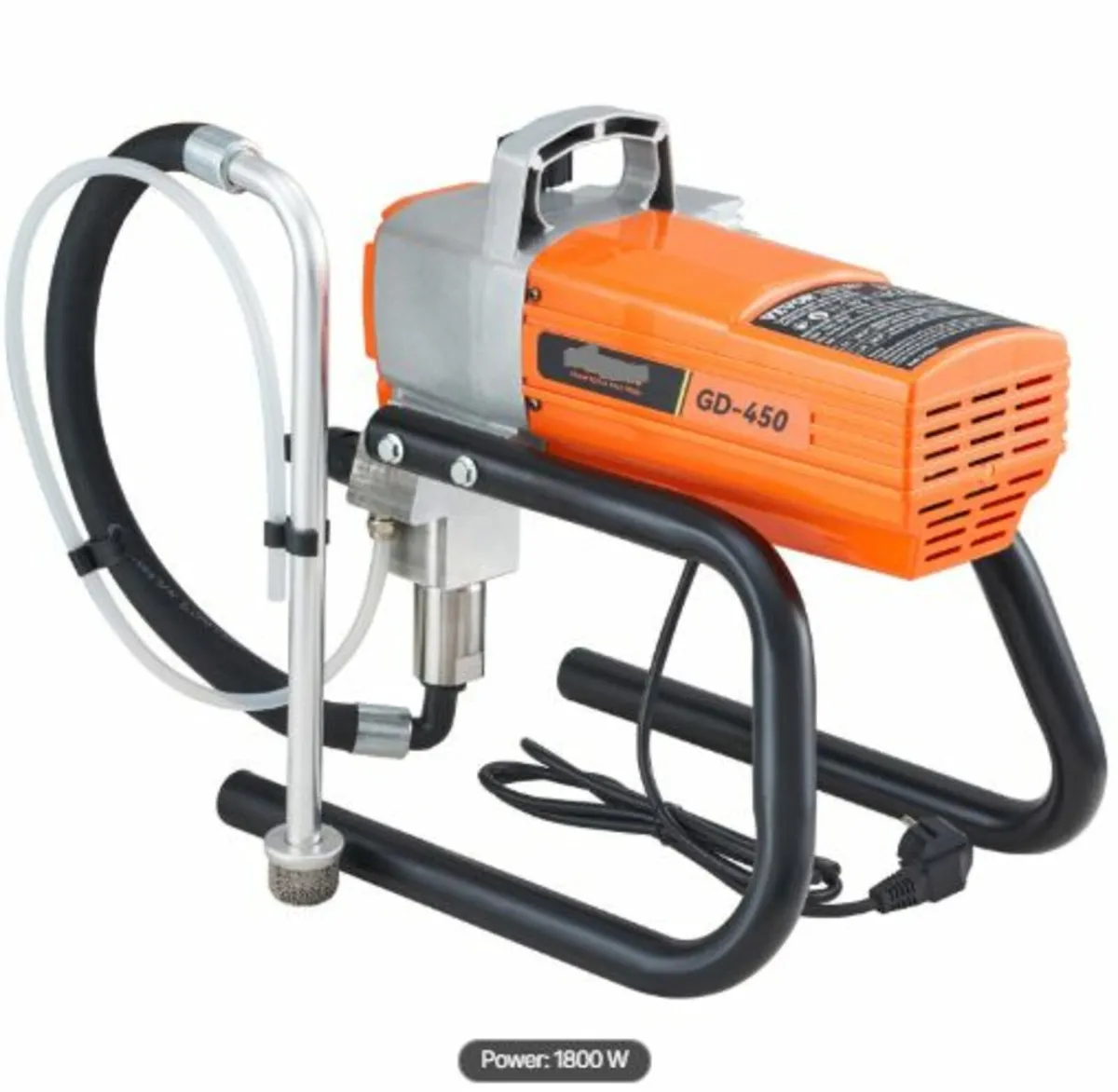 Pro Airless Wall Paint Sprayer, 1800W Electric - Image 4