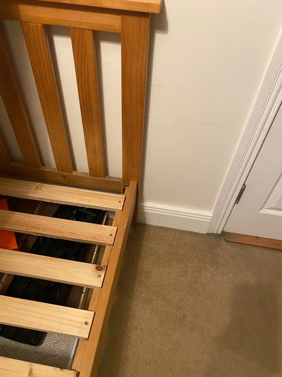 Bed frame & locker - Image 3