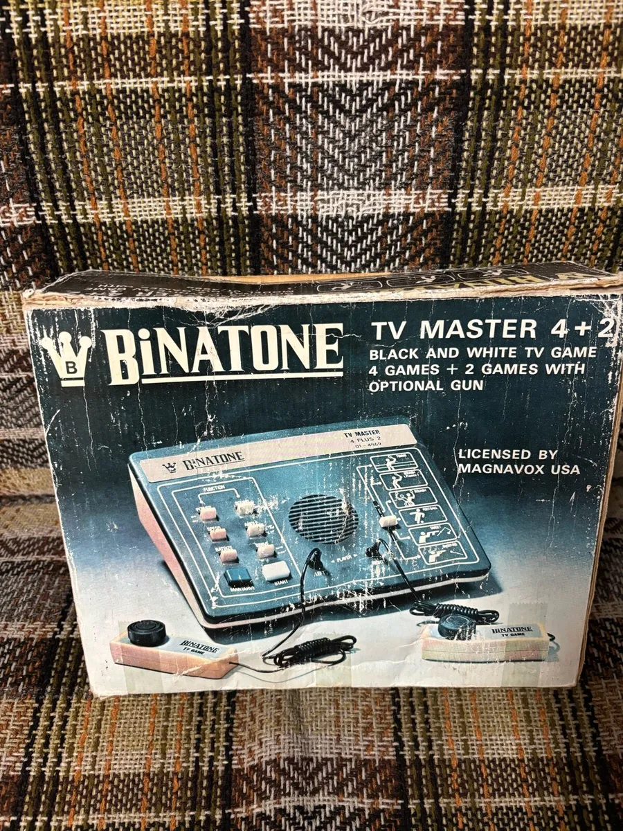 Binatone Vintage Game Console 1970s - Image 1