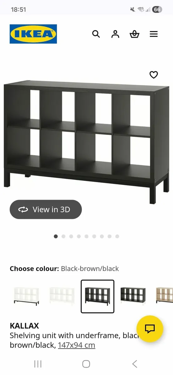 Ikea kallax shelving unit - Image 2