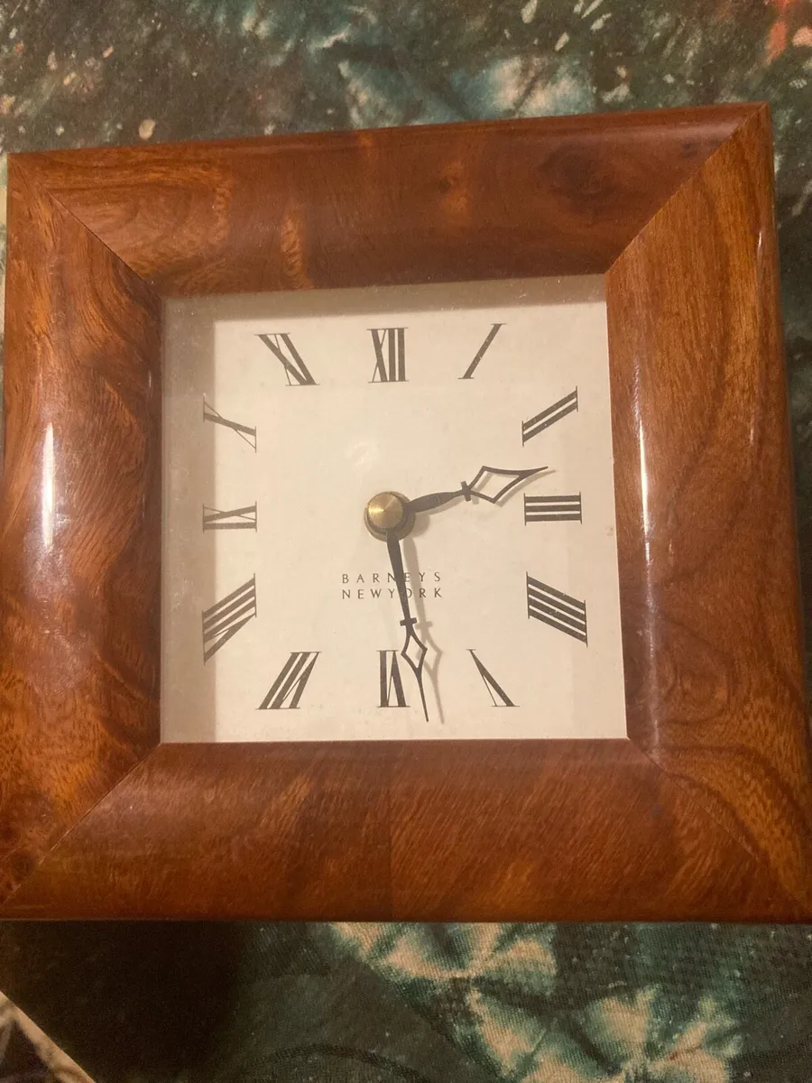 Barneys New York vintage clock free postage