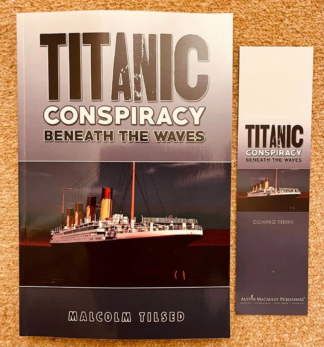 Titanic Conspiracy Beneath the Waves Book - Image 1