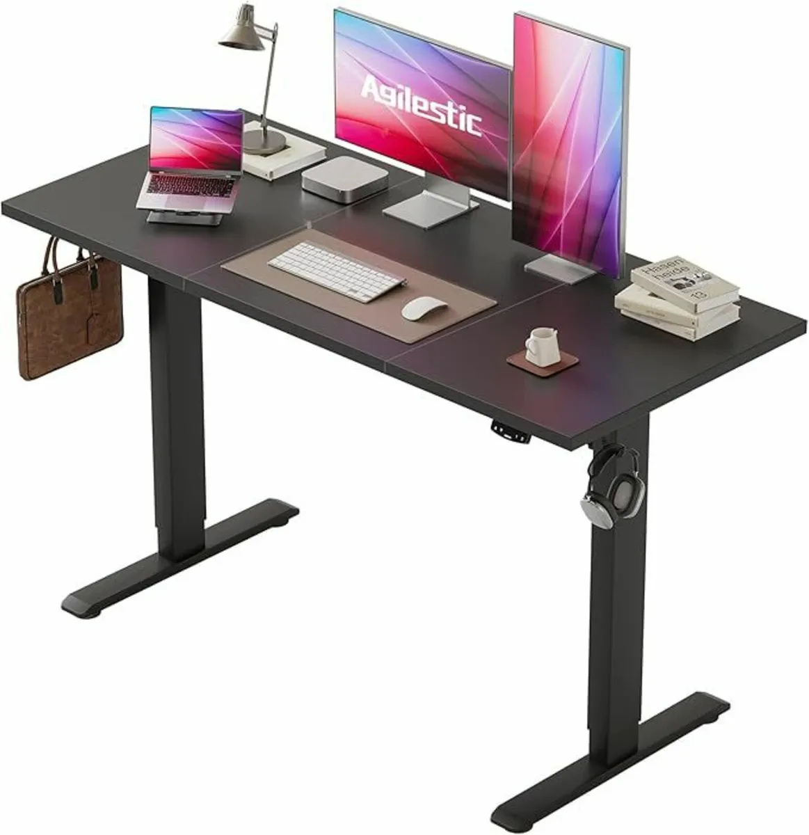 Electric Standing 120x60 cm Adjustable Office Desk - Image 2