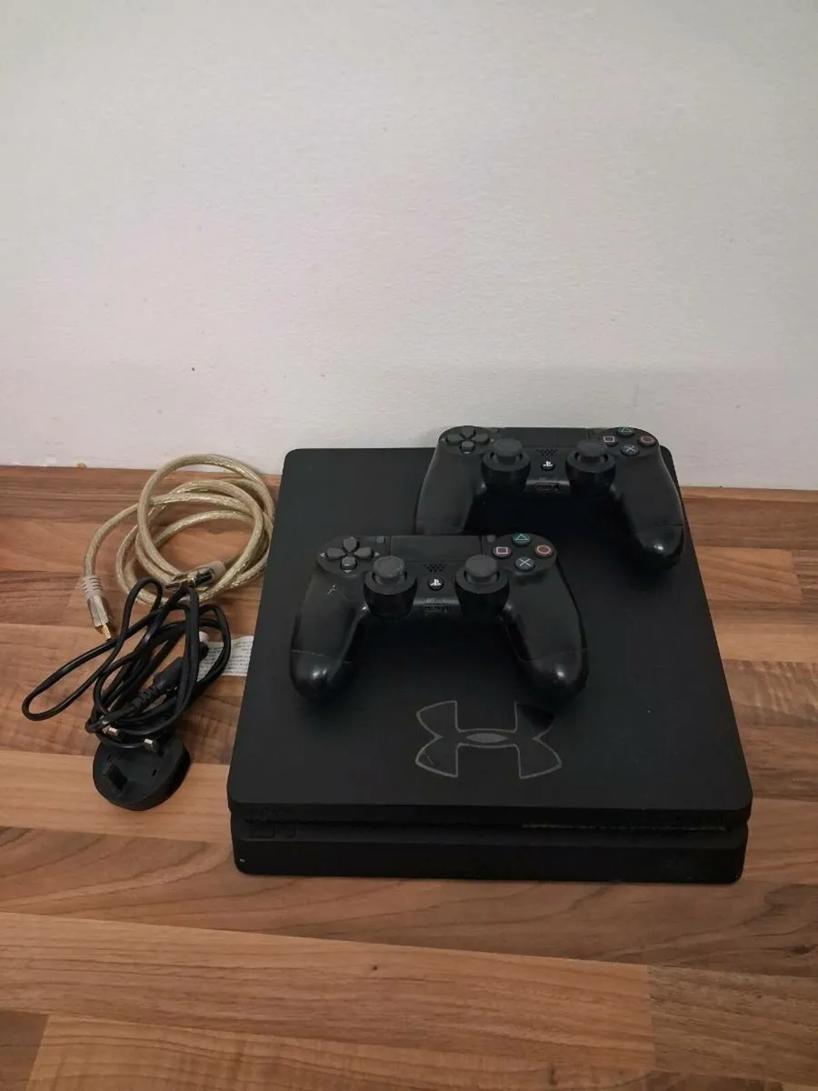 Ps4 slim 500gb with 2 controller and ps3 consoles - Image 1