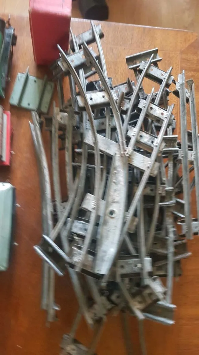 1950s hornby train set - Image 1