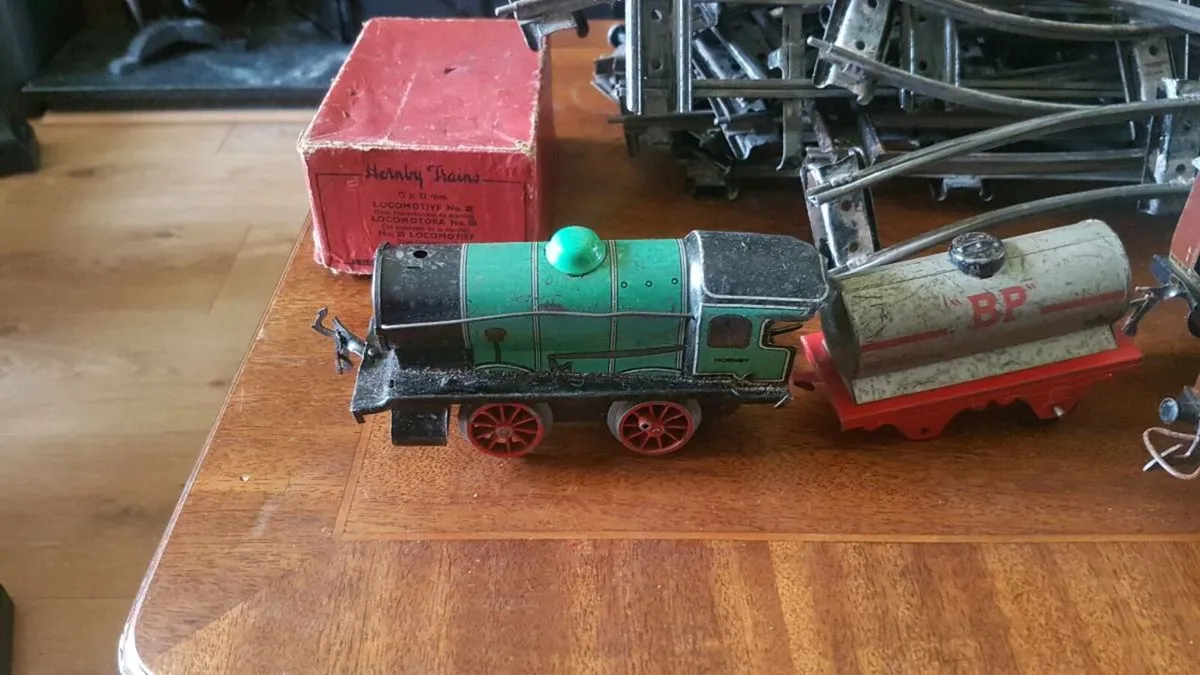 1950s hornby train set - Image 2