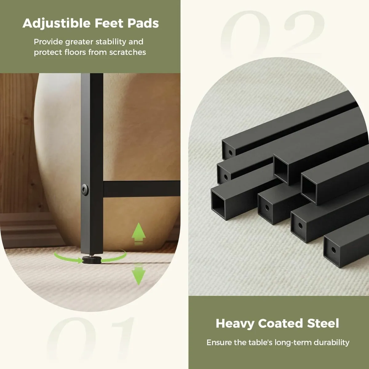 120x60 cm Computer Gaming Desk Study Office - Image 4