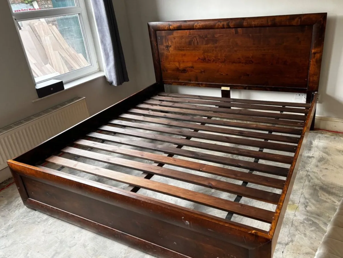 Fabulous SuperKing Size Wooden Bed - Can Deliver