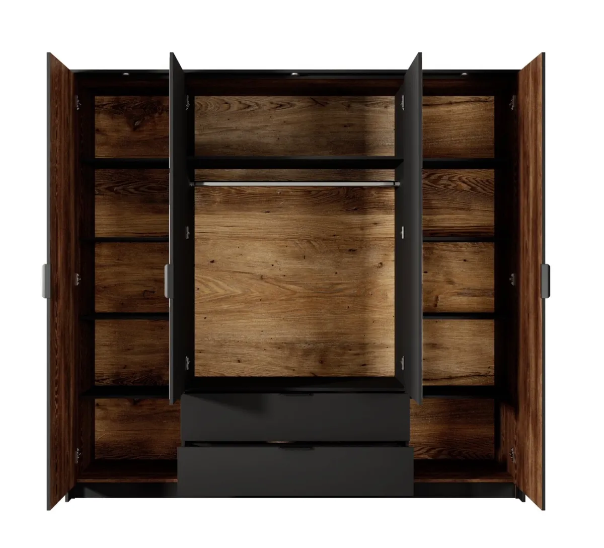 Wardrobe MILTON 223cm *FREE DELIVERY - Image 4