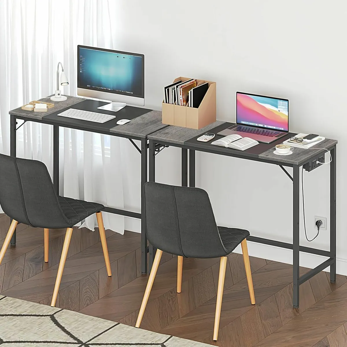 Computer Desk, Home Office Gaming 80 x 40 cm - Image 4