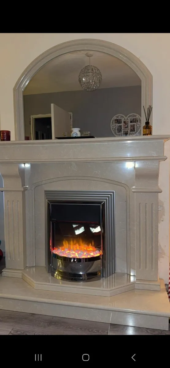 Electric inset fireplace - Image 3