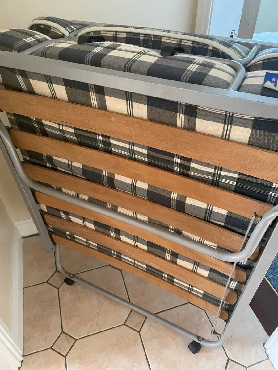 Boys bike , folding bed & 3 piece suit - Image 1