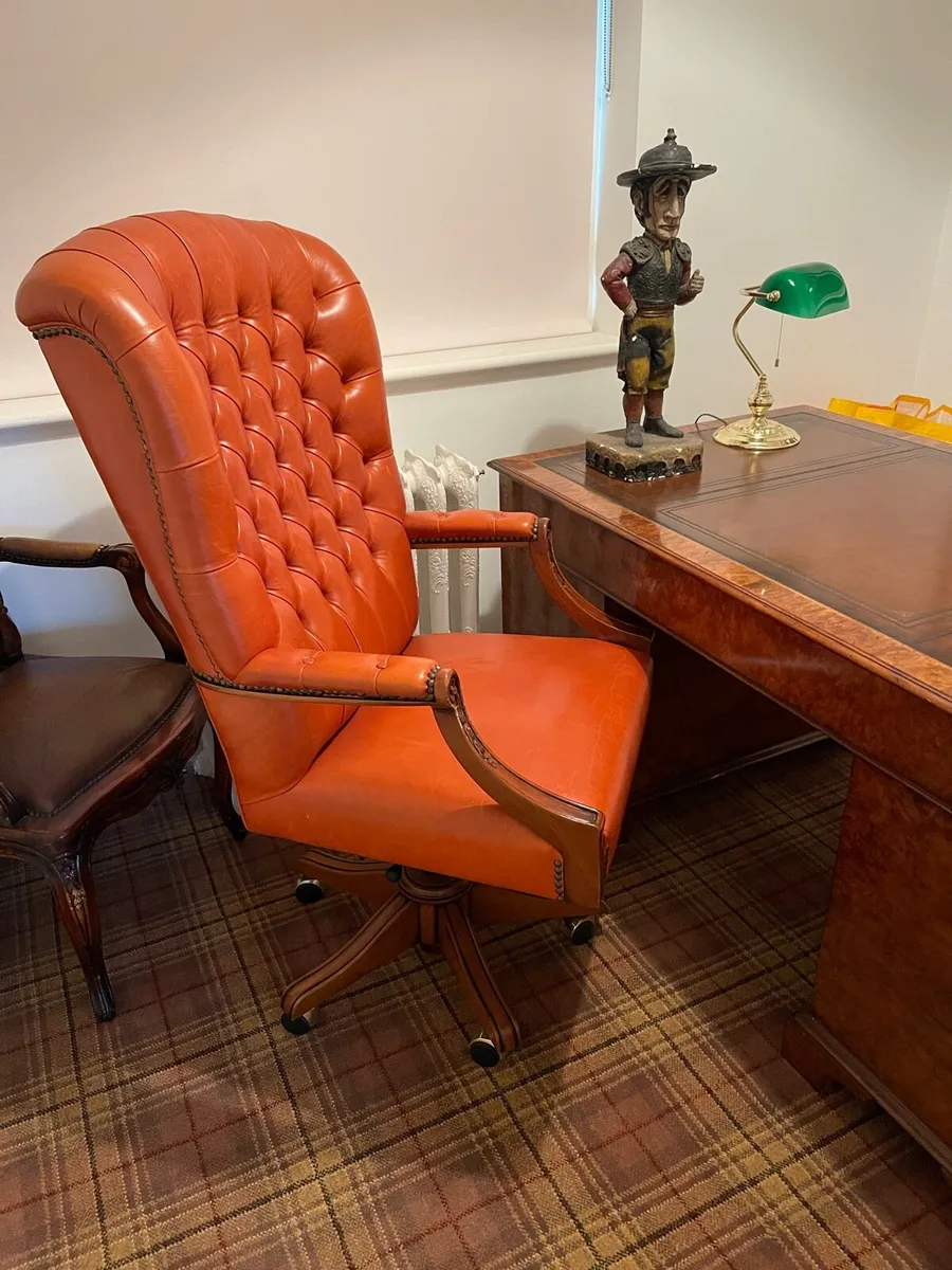 Presidential captain’s desk chair🎄🎄🎄🎄🎄 - Image 4