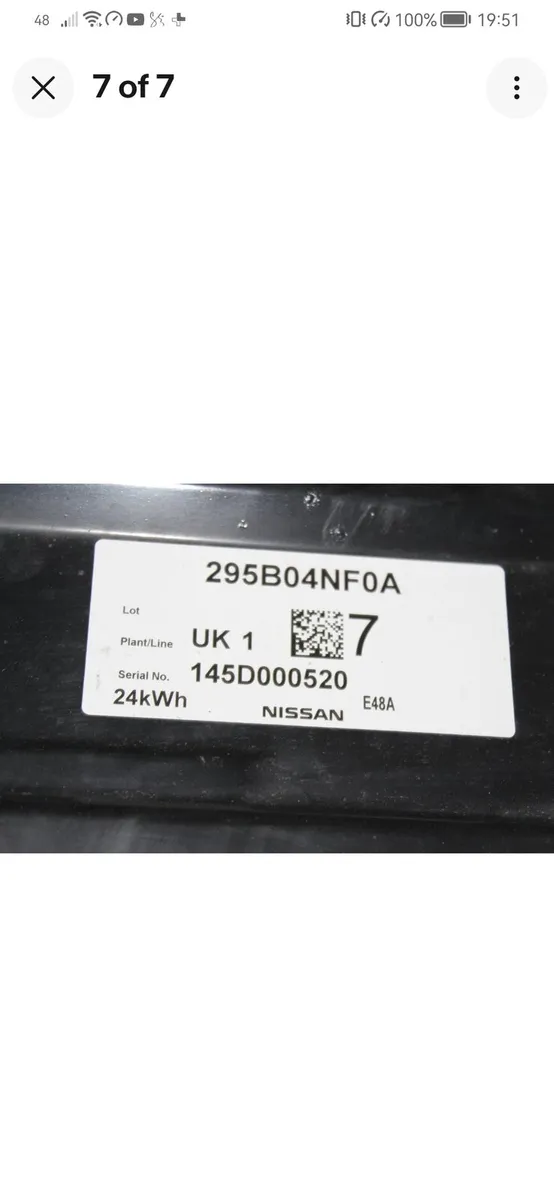 Nissan leaf battery - Image 2